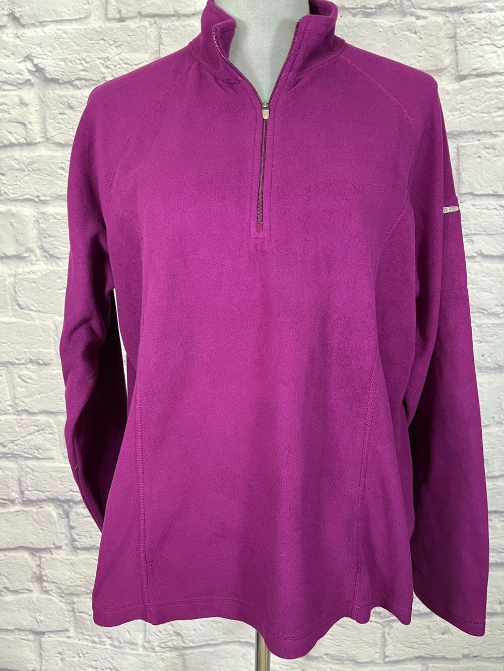 NWOT L. L. Bean Fleece Half Zip Jacket